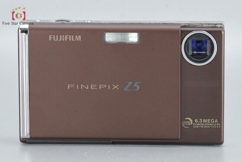 Very Good!! FUJIFILM FinePix Z5fd Brown 6.3 MP Digital Camera w/Box