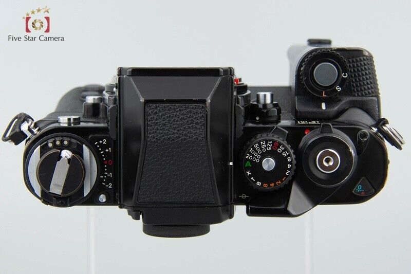 Very Good!! Nikon F3 Eye Level 35mm SLR Film Camera Body w/ MD-4 Motor Drive