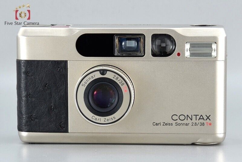Very Good!! CONTAX T2 Platin 35mm Point & Shoot Film Camera