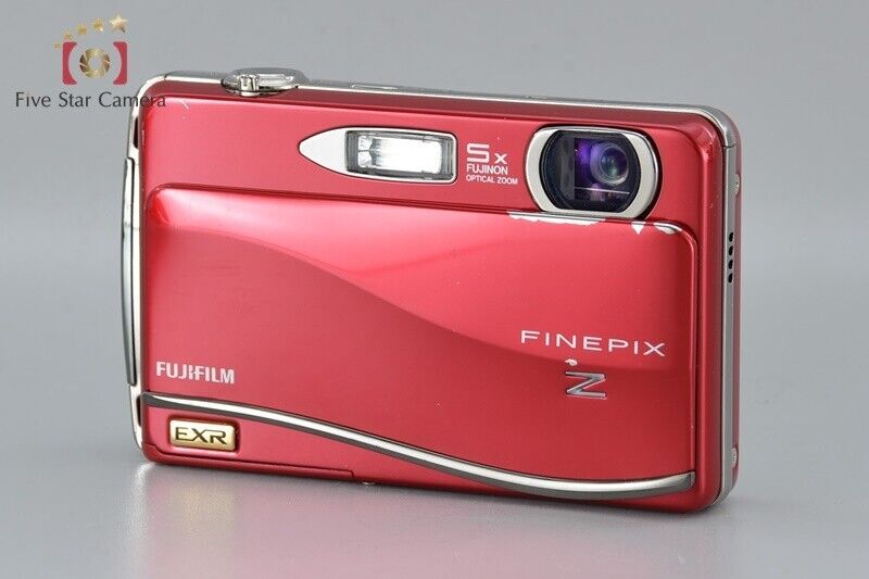 Very Good!! FUJIFILM FinePix Z800 EXR Red 12.0 MP Digital Camera w/Box