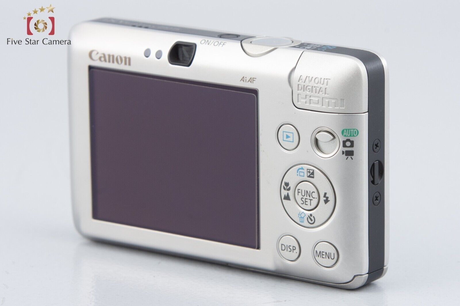 Near Mint!! Canon IXY DIGITAL 210 IS Silver 12.1 MP Digital Camera w/ Box