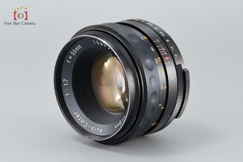 Arugs Auto-Cintar 55mm f/1.7 M42 Mount Lens