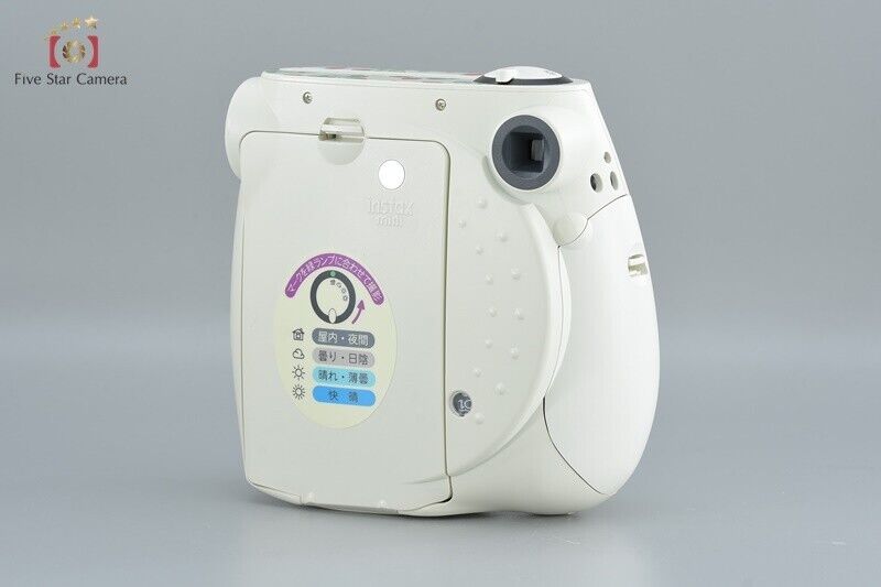Near Mint!! FUJIFILM instax mini 7S White Instant Film Camera Body w/Box