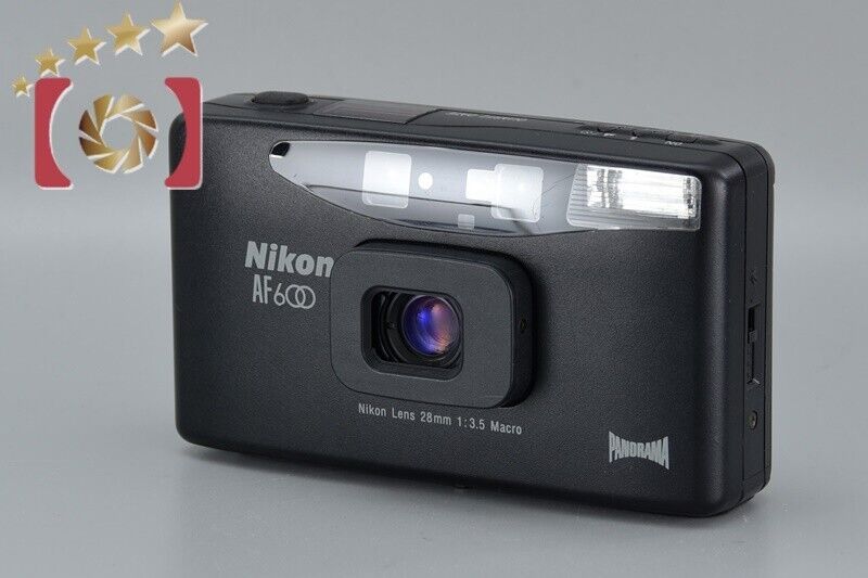 Nikon AF600 Black 35mm Point & Shoot Film Camera
