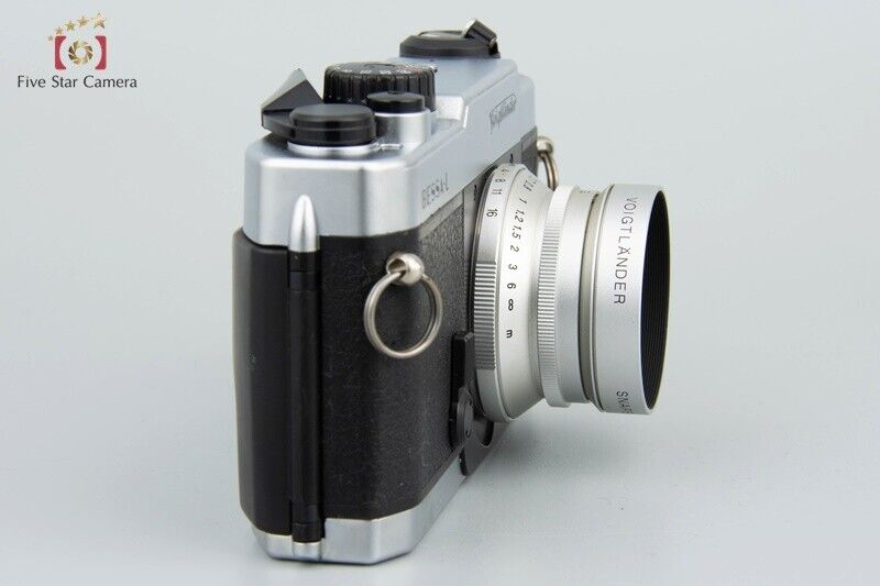 Very Good!! Voigtlander BESSA-L Silver + SNAPSHOT-SKOPAR 25mm f/4 MC