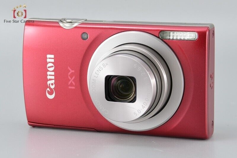 Mint!! Canon IXY 200 Red 20.0 MP Digital Camera