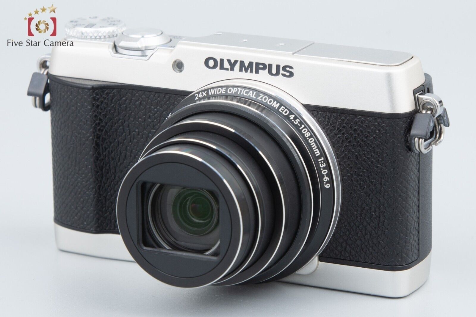 Mint!! Olympus Stylus SH-3 Silver 16.0 MP Digital Camera w/ Box