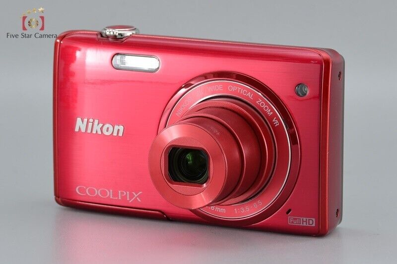 Nikon COOLPIX S5200 Red 16.0 MP Digital Camera