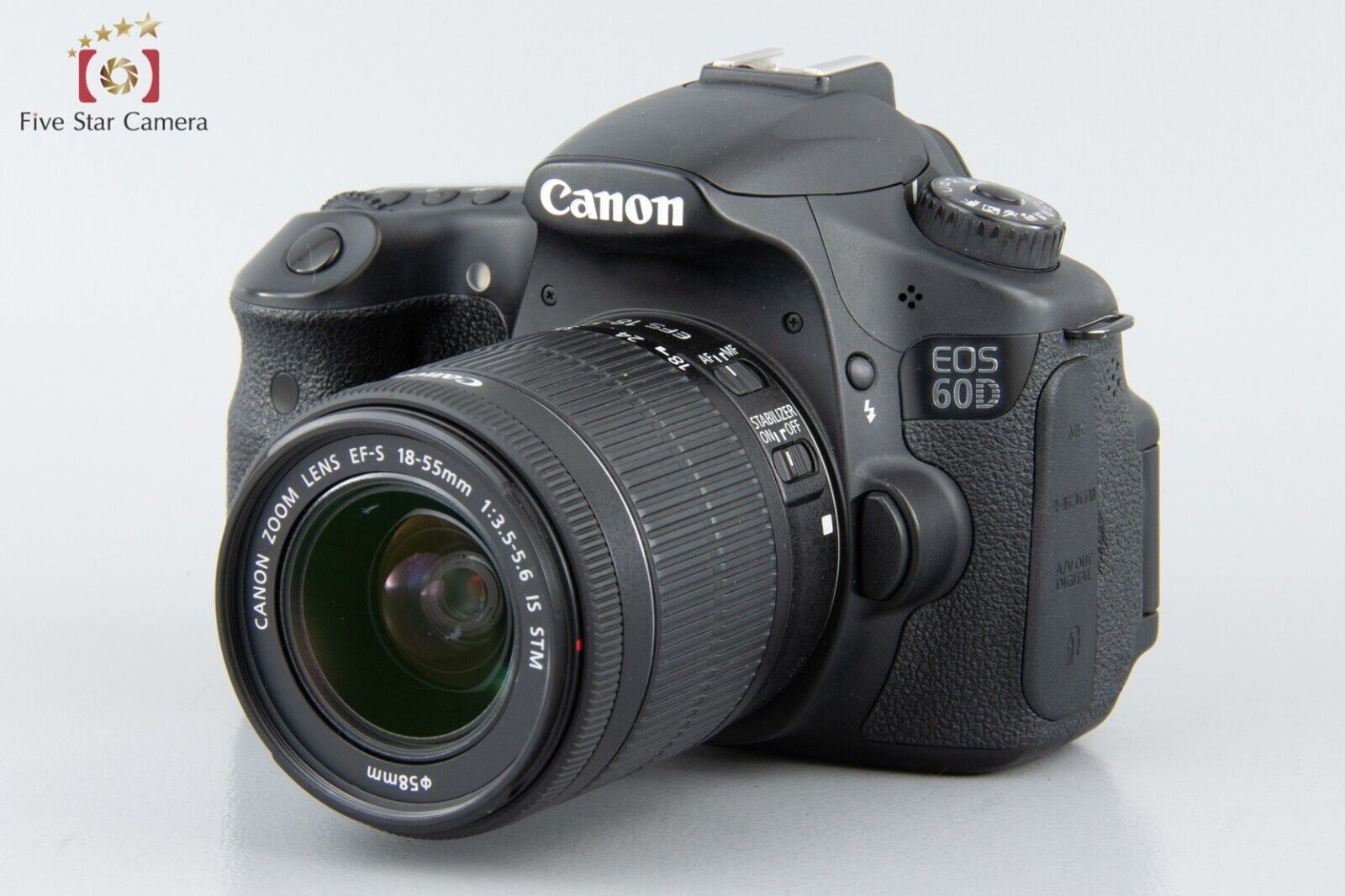 Very Good!! Canon EOS 60D 18.0 MP DSLR + EF-S 18-55mm f/3.5-5.6 IS Lens