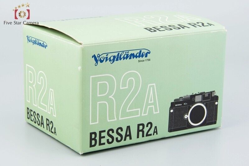 Voigtlander BESSA R2A Black 35mm Rangefinder film Camera w/ Box