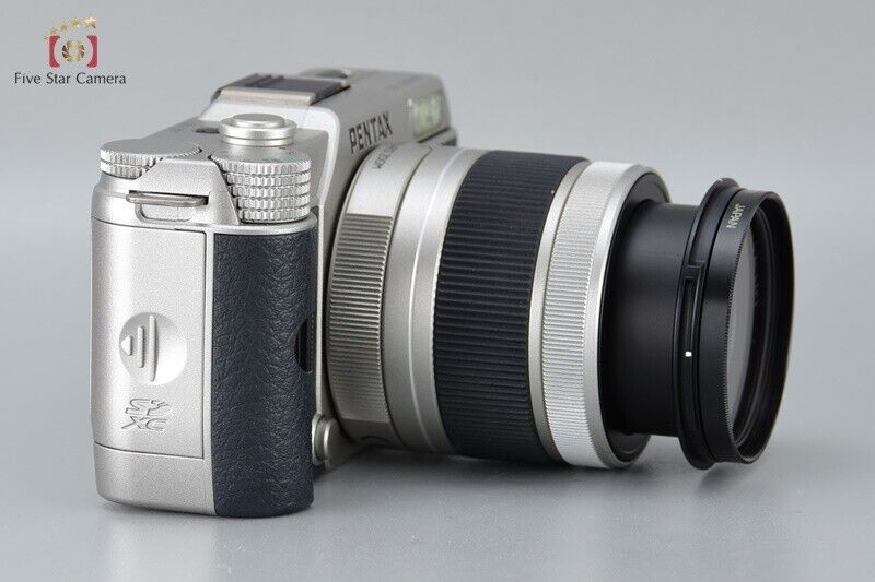 "Count 3,812" Very Good!! PENTAX Q10 Silver 12.4 MP Digital Camera 5-15mm Lens K