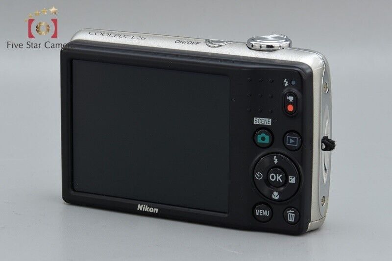 Near Mint!! Nikon COOLPIX L26 Silver 16.4 MP Digital Camera