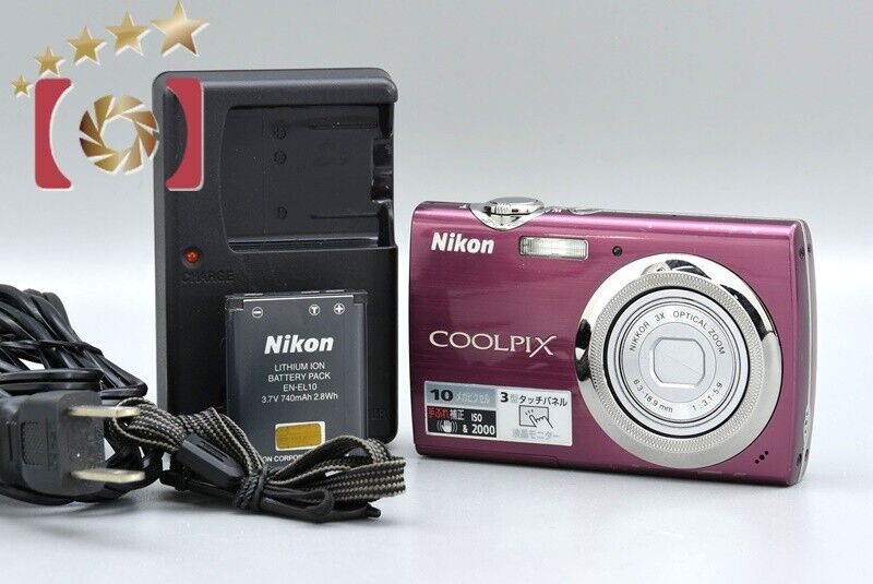 Very Good!! Nikon COOLPIX S230 Purple 10.0 MP Digital Camera