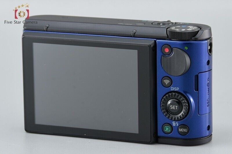 Mint!! Casio HIGH SPEED EXILIM EX-ZR1600 Blue 16.1 MP Digital Camera