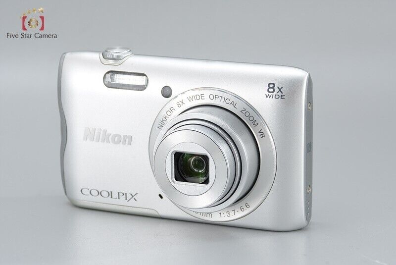 Excellent!! Nikon COOLPIX A300 Silver 20.1 MP Digital Camera