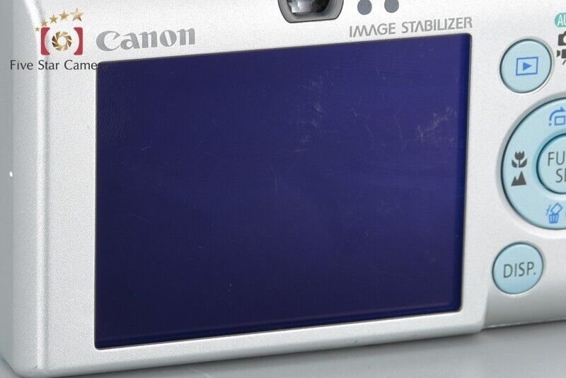 Very Good!! Canon IXY DIGITAL 110 IS Blue 10.0 MP Digital Camera