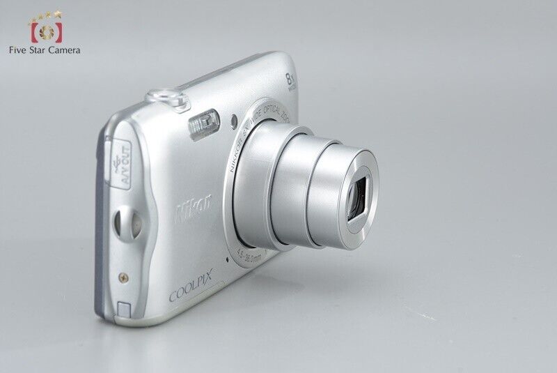 Excellent!! Nikon COOLPIX A300 Silver 20.1 MP Digital Camera