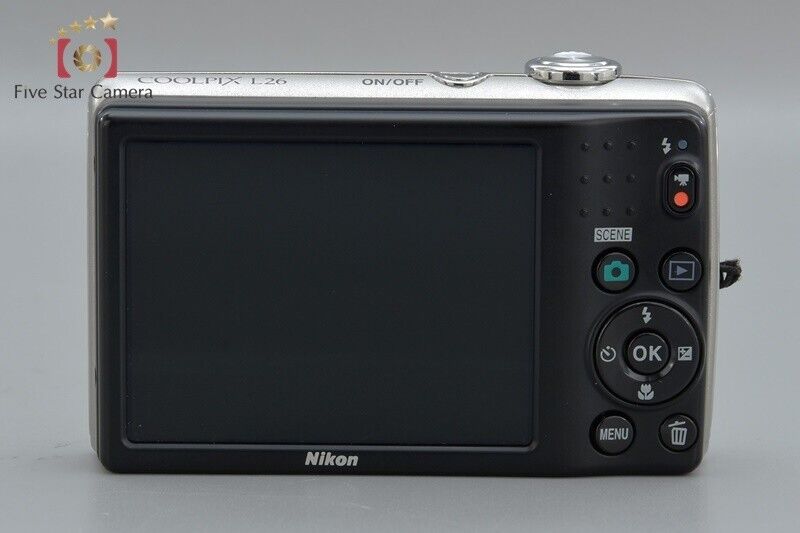 Near Mint!! Nikon COOLPIX L26 Silver 16.4 MP Digital Camera