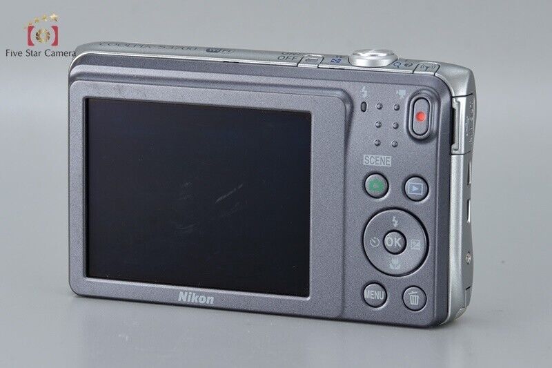 Excellent!! Nikon COOLPIX S3700 Silver 20.0 MP Digital Camera