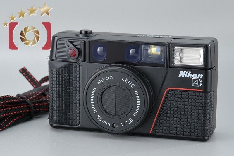 Excellent!! Nikon L35AD2 35mm Point & Shoot Film Camera