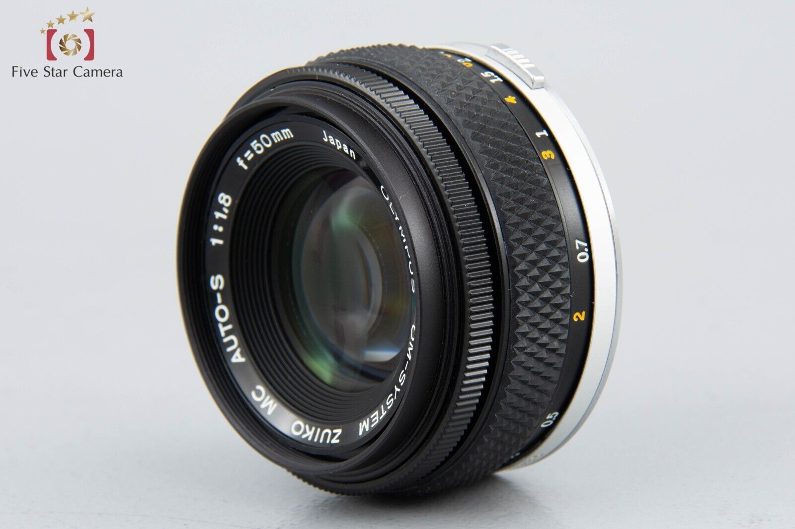 Olympus OM10 Silver 35mm SLR Film Camera + ZUIKO MC AUTO-S 50mm f/1.8