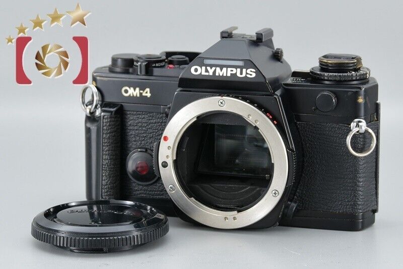 OLYMPUS OM-4 Black 35mm Film Camera Body