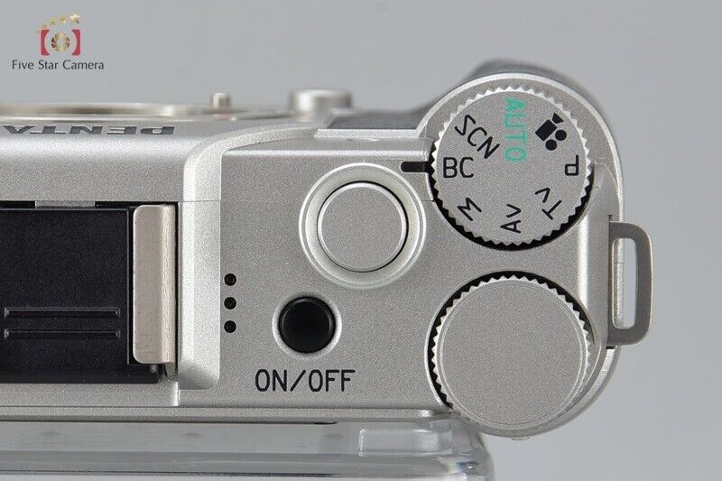 "Count 3,812" Very Good!! PENTAX Q10 Silver 12.4 MP Digital Camera 5-15mm Lens K