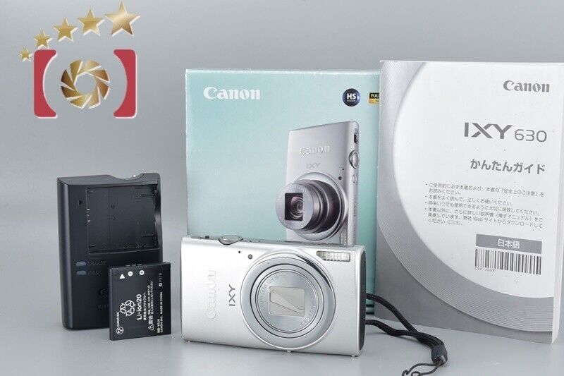 Excellent!! Canon IXY 630 Silver 16.0 MP Digital Camera w/Box