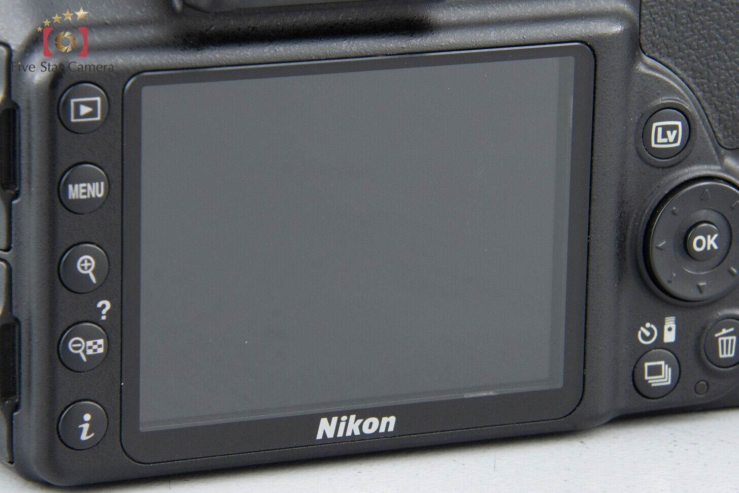 "Shutter count 4,726" Nikon D3300 24.2 MP DSLR Black 18-55 VR II Lens Kit