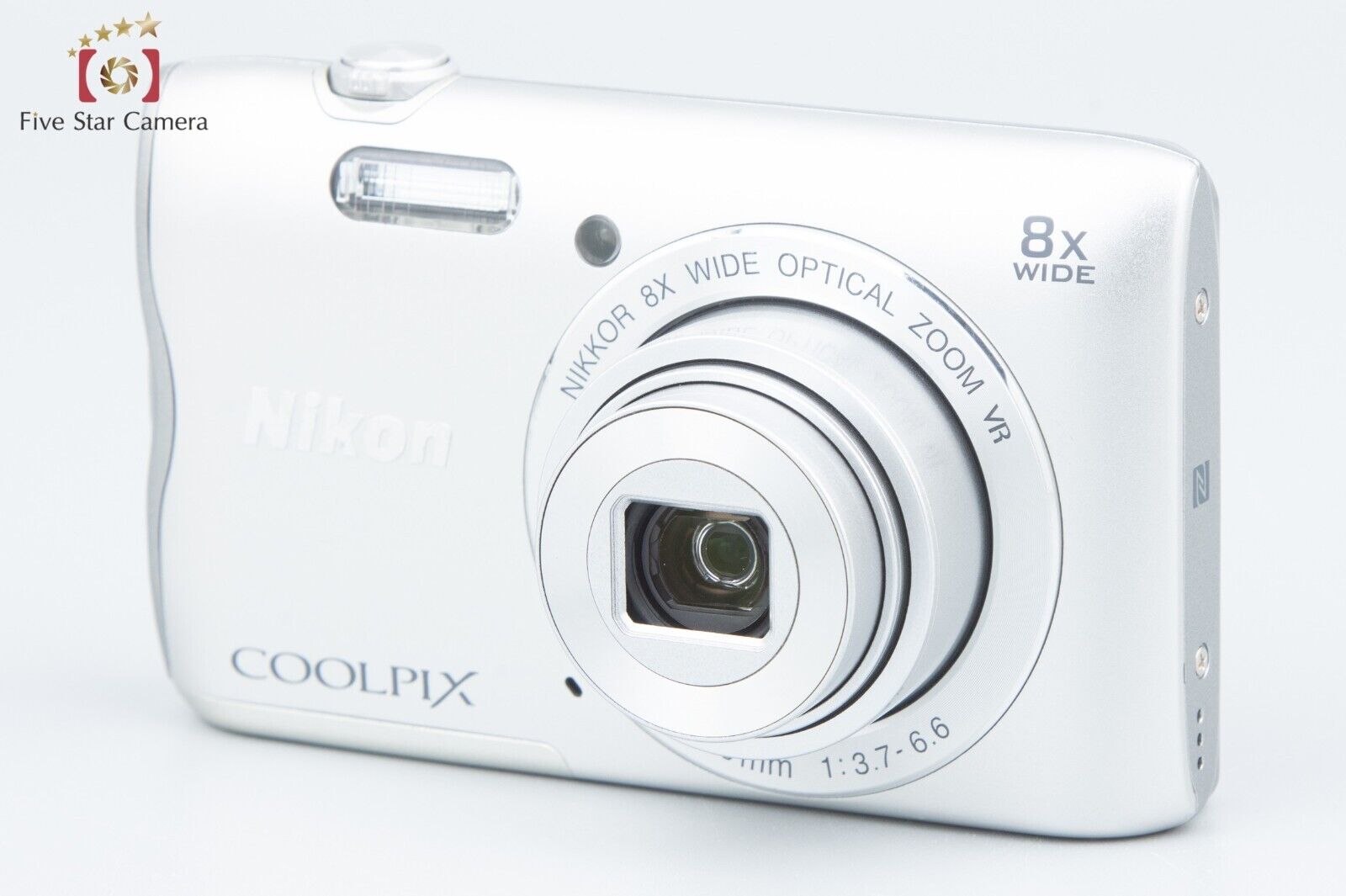 Nikon COOLPIX A300 Silver 20.0 MP Digital Camera