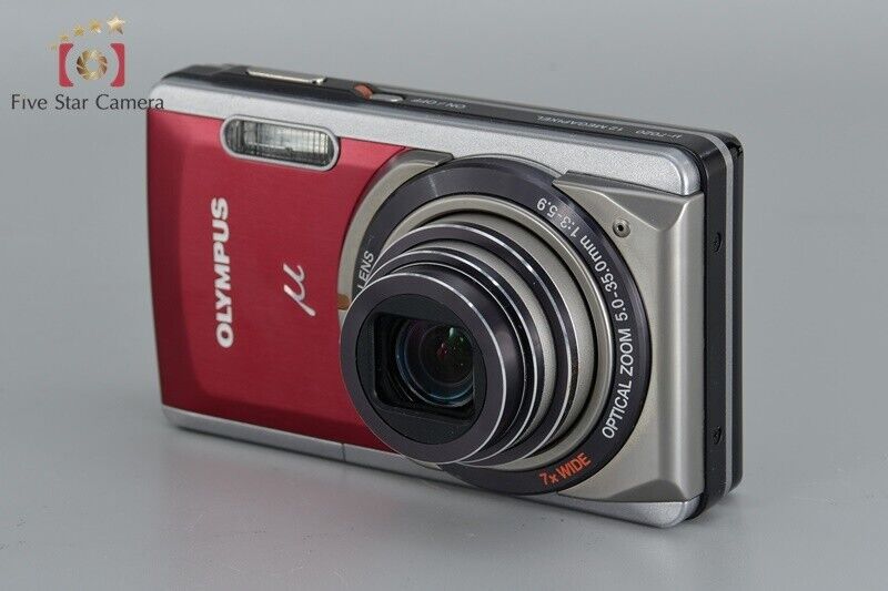 Very Good!! Olympus μ-7020 Red 12.0 MP Digital Camera