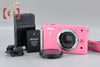 "Count 1,501" Nikon 1 J1 Pink 10.1 MP Digital Mirrorless Camera