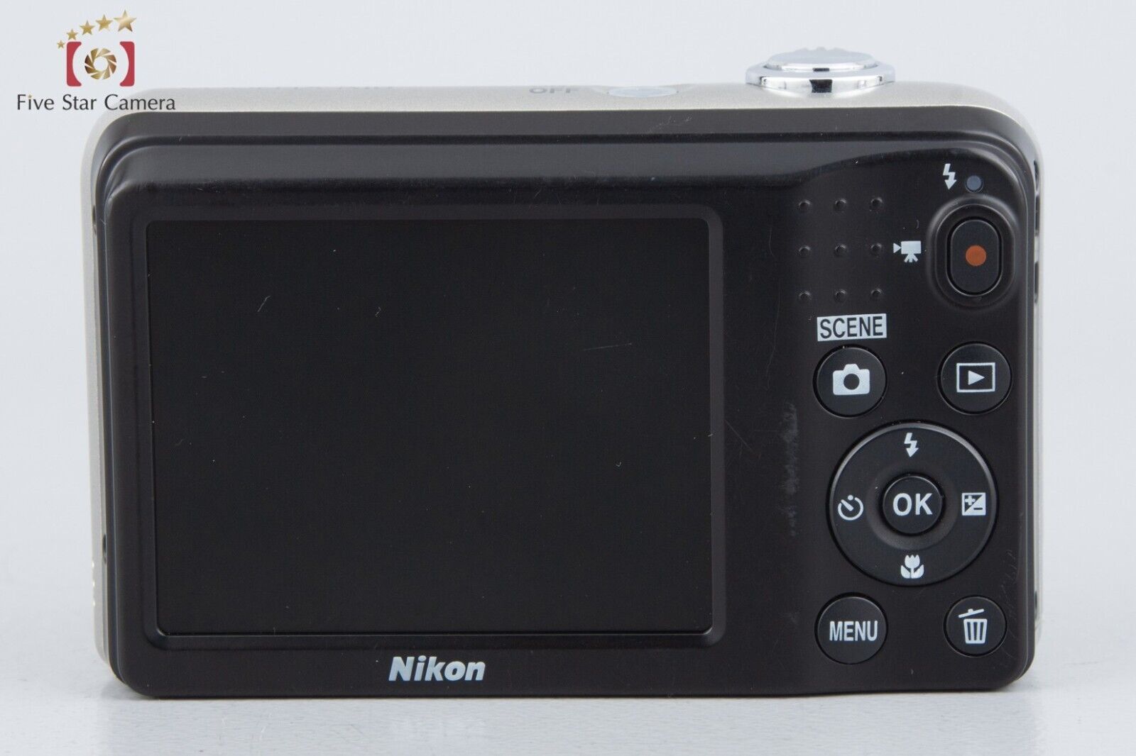 Excellent!! Nikon COOLPIX A10 Silver 16.2 MP Digital Camera