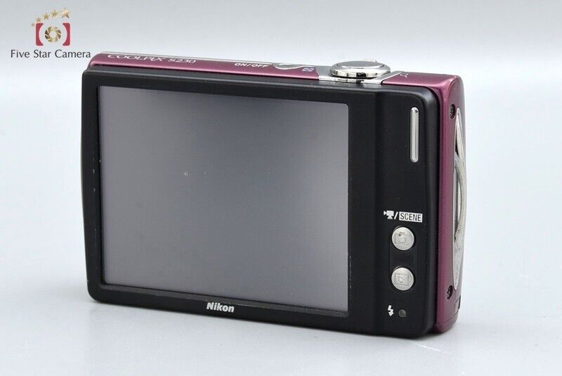 Very Good!! Nikon COOLPIX S230 Purple 10.0 MP Digital Camera