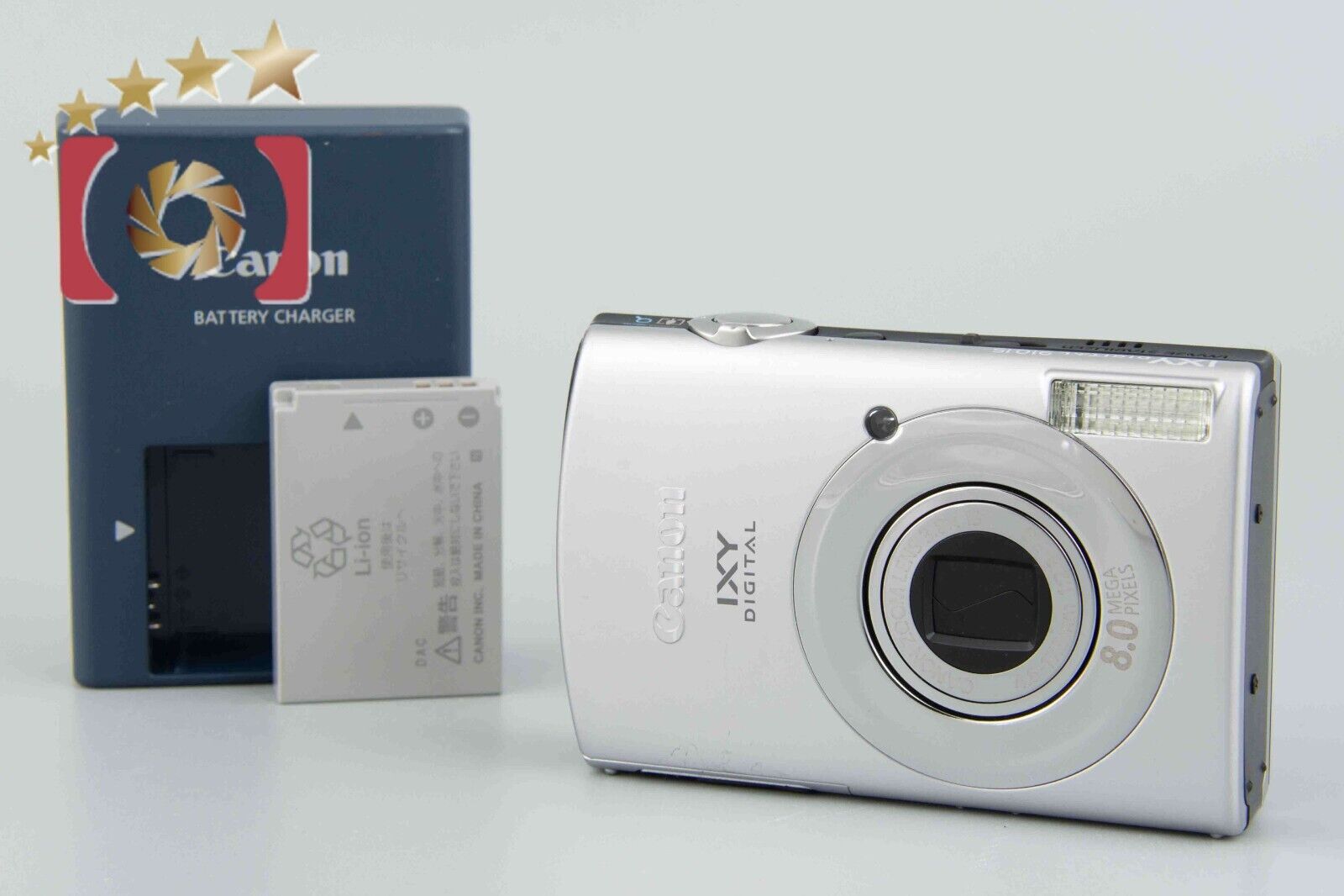 Very Good!! Canon IXY Digital 910 IS Silver 8.0 MP Digital Camera