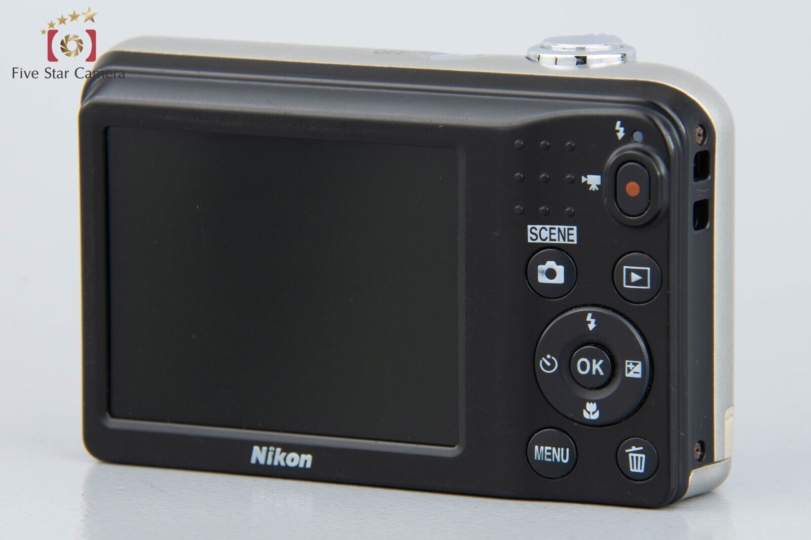 Excellent!! Nikon COOLPIX A10 Silver 16.2 MP Digital Camera