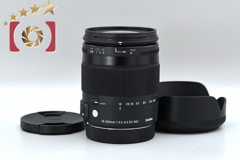 Excellent!! SIGMA Contemporary 18-200mm f/3.5-6.3 DC MACRO OS HSM for Canon