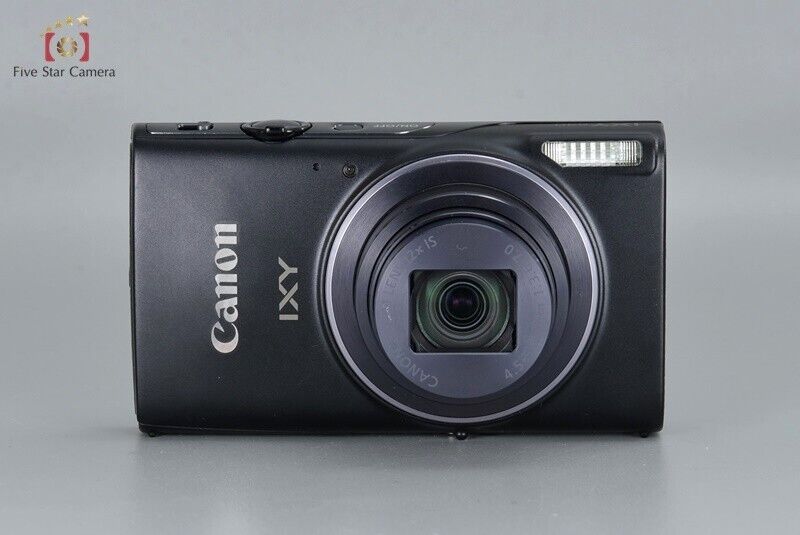 Near Mint!! Canon IXY 640 Black 20.0 MP Digital Camera w/Box