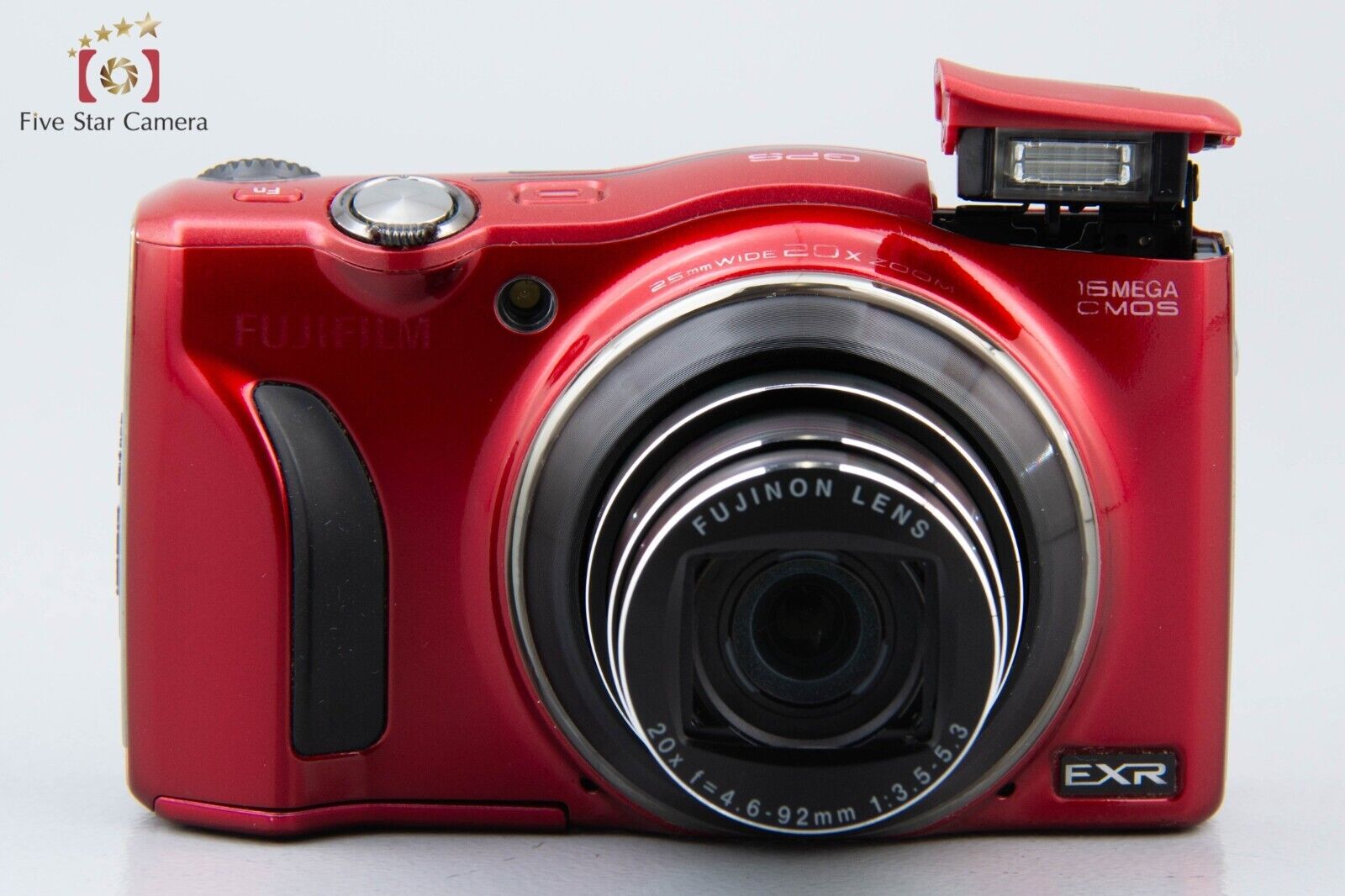 Fujifilm FINEPIX F770EXR Red 16.0 MP Digital Camera