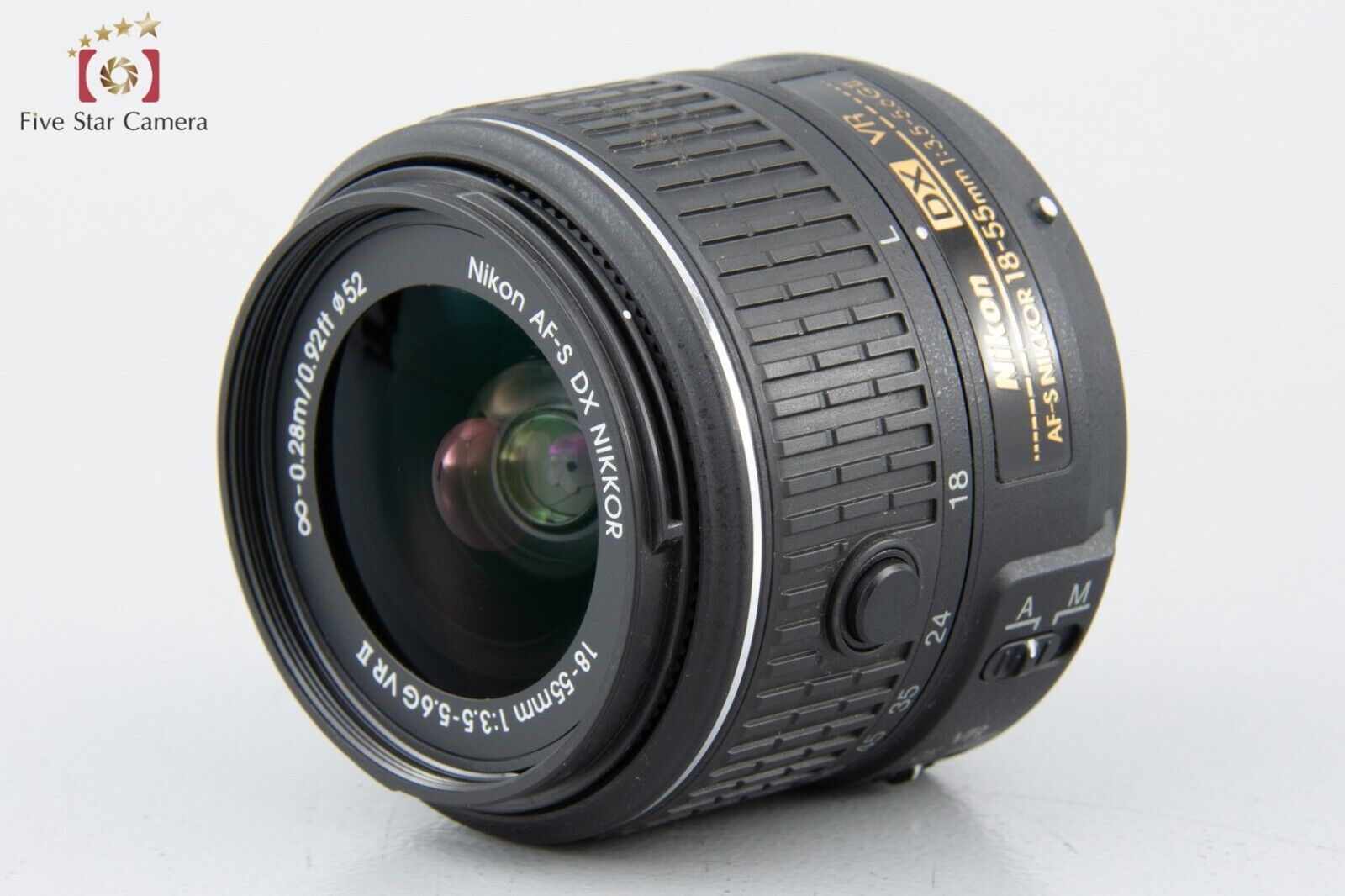 "Shutter count 4,726" Nikon D3300 24.2 MP DSLR Black 18-55 VR II Lens Kit