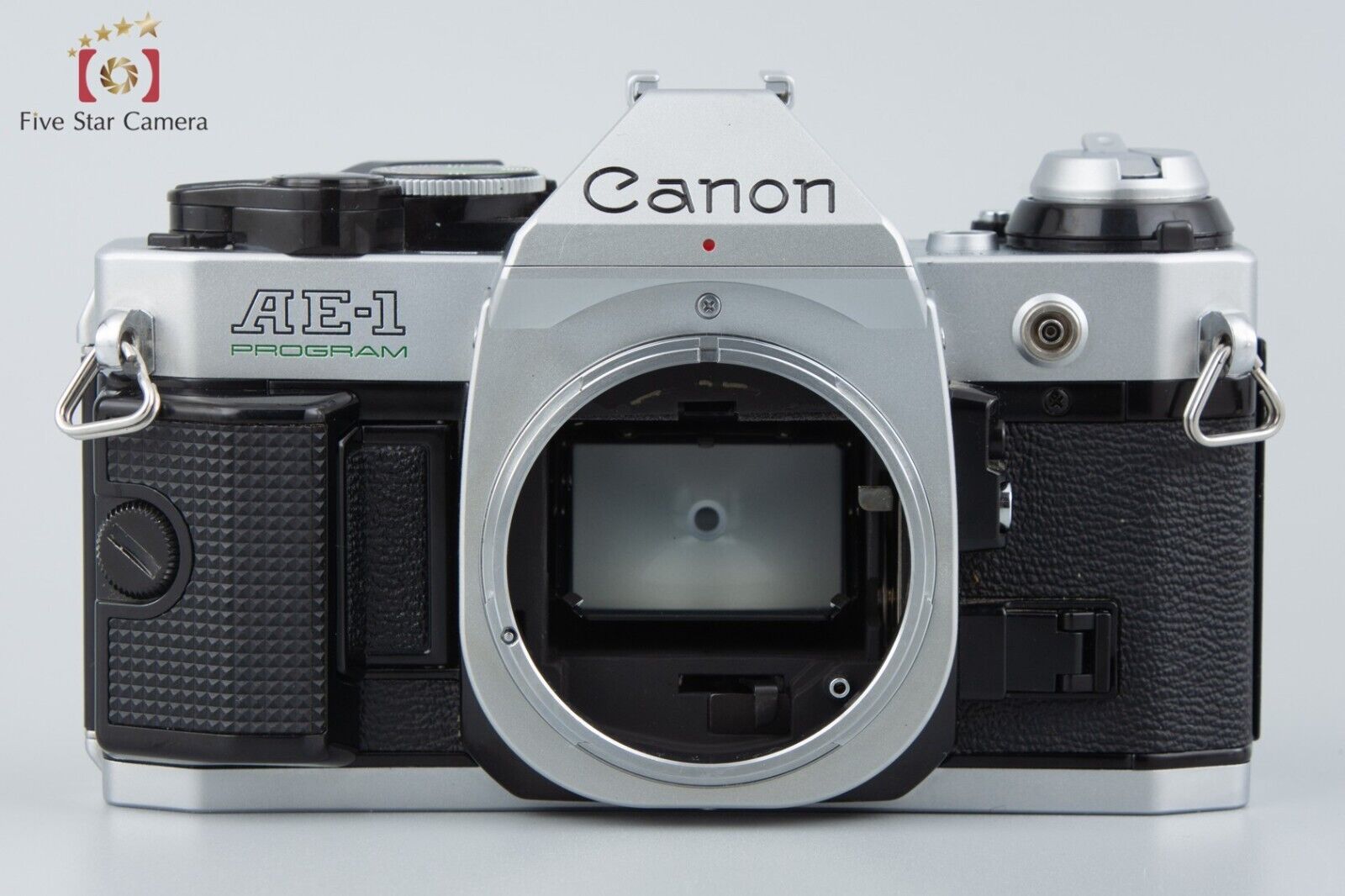 Very Good!! Canon AE-1 PROGRAM Silver 35mm SLR Film Camera Body
