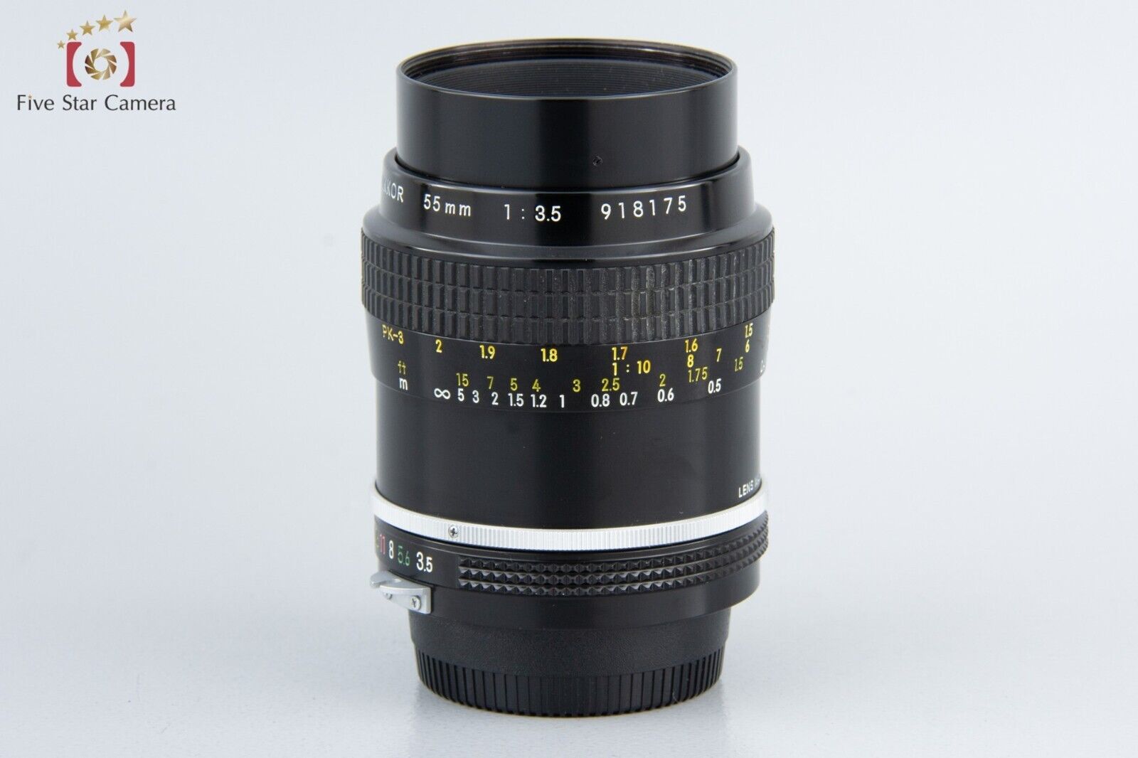 Very Good!! Nikon Micro NIKKOR 55mm f/3.5 Non Ai Lens