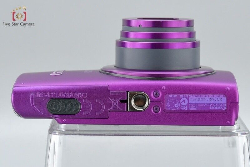 Very Good!! Canon IXY 600F Purple 12.1 MP Digital Camera