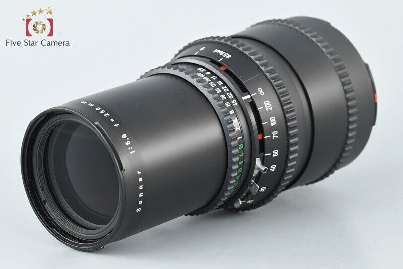 Very Good!! Hasselblad Carl Zeiss C Sonnar 250mm f/5.6 T* Black
