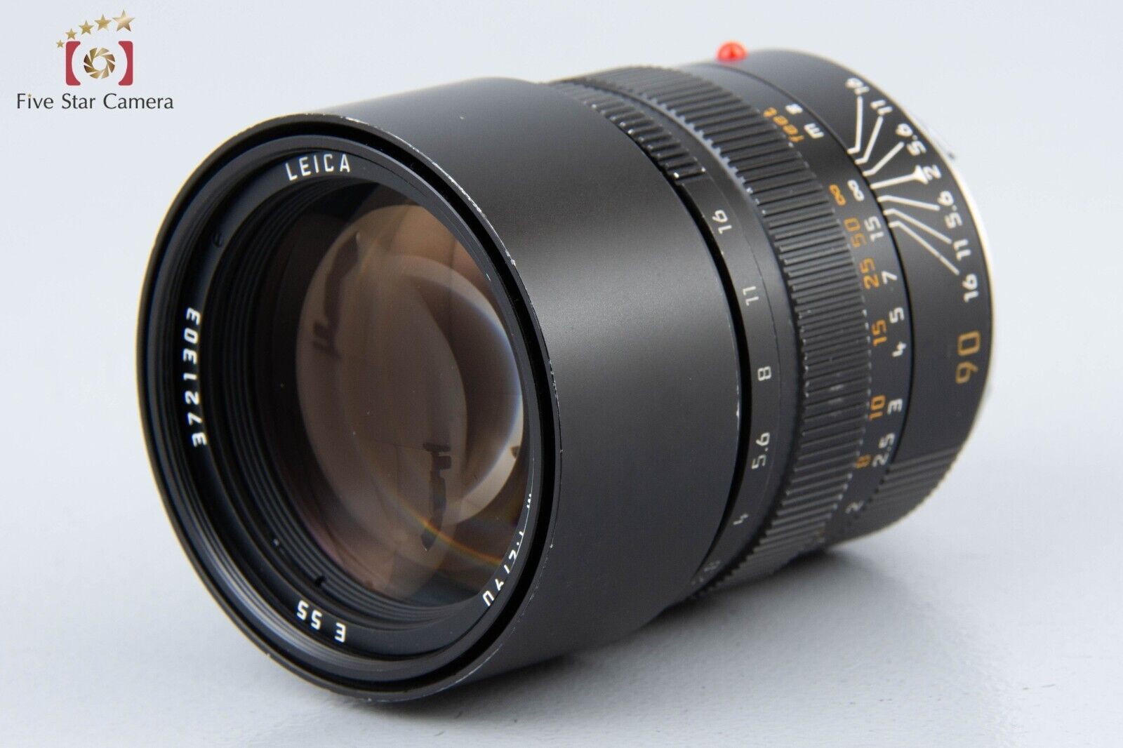 Very Good!! Leica SUMMICRON-M 90mm f/2 E55 Black 2nd 11136 Canada