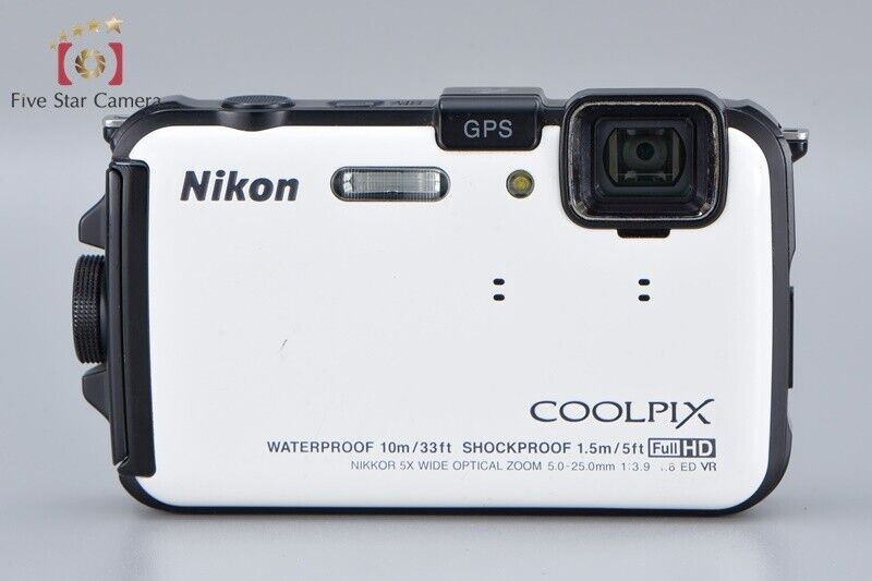 Nikon COOLPIX AW100 White 16.0 MP Digital Camera