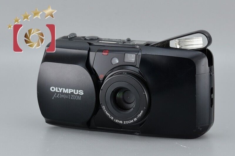 Very Good!! Olympus μ[mju:] ZOOM 35mm Point & Shoot Film Camera