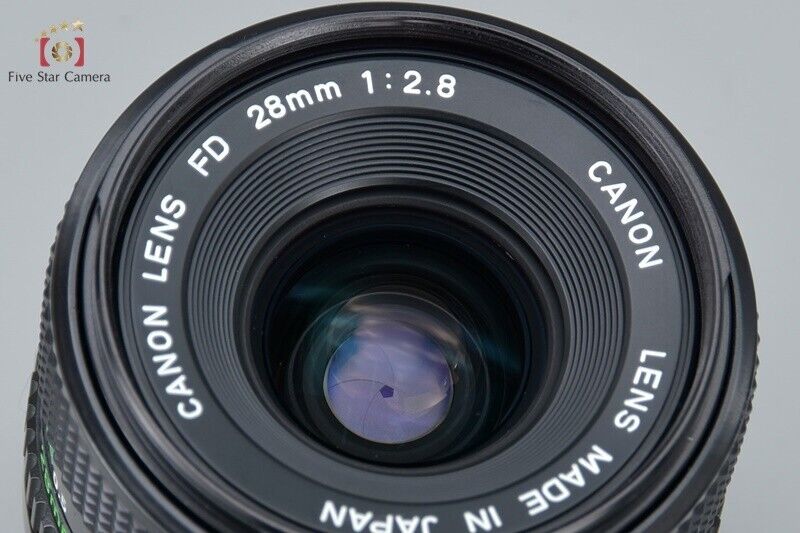 Very Good!! Canon New FD 28mm f/2.8