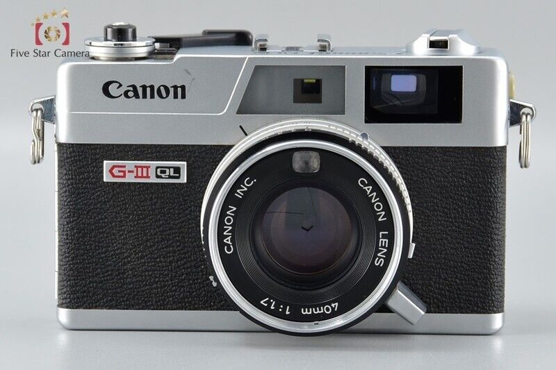 Very Good!! Canon Canonet QL17 GIII G3 35mm Rangefinder Film Camera