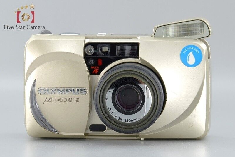 Very Good!! Olympus μ[mju:] ZOOM 130 35mm Point & Shoot Film Camera